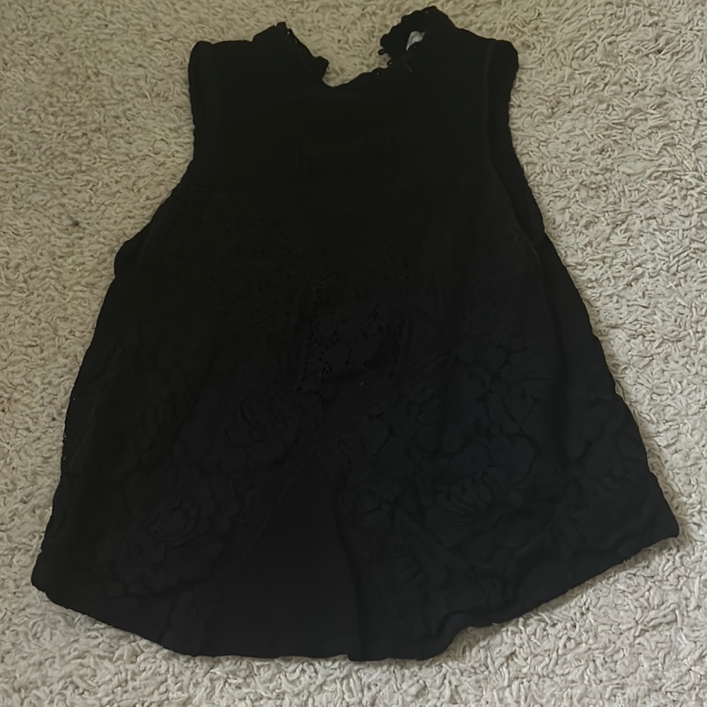 Black Lacey top